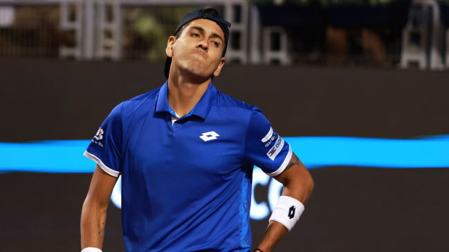 Tabilo sufrió una dura caída ante J. M. Cerúndolo en la final de Guangzhou