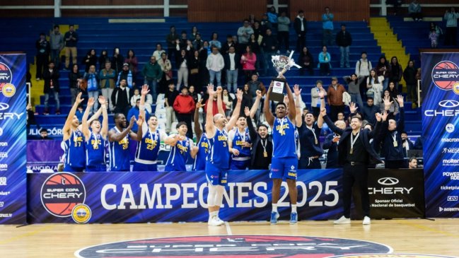 Universidad de Concepción se alzó con la Supercopa de la LNB