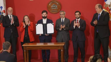   Boric promulgó ley que crea la Fiscalía Supraterritorial contra el crimen organizado 