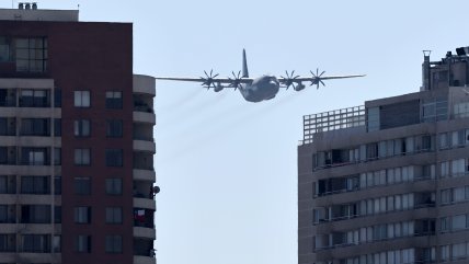   Aeronaves de la FACh se lucieron en la Parada Militar 