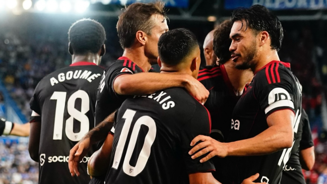 Estreno goleador: Alexis Sánchez le dio la victoria a Sevilla contra Alavés