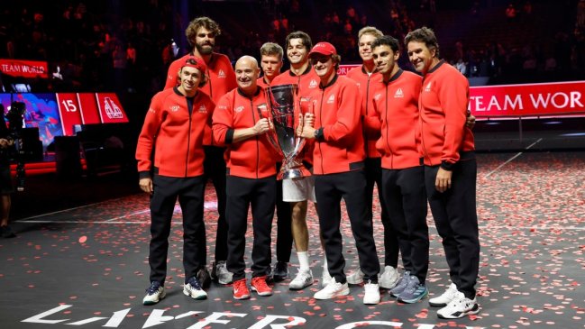 Taylor Fritz le entregó al Resto del Mundo su tercera Copa Laver