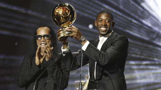 Dembélé tras ganar el Balón de Oro: Que me lo entregue Ronaldinho es algo excepcional