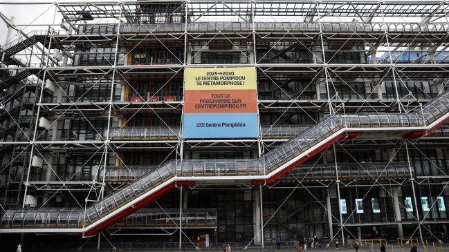 Famoso Centro Pompidou de París cierra sus puertas por los próximos cinco años