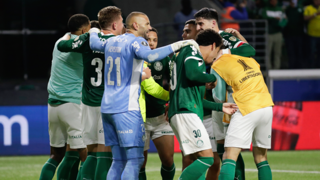 Palmeiras eliminó a River Plate en un caliente duelo y se instaló en semis de Libertadores