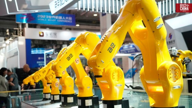 China lidera mercado mundial de robots industriales
