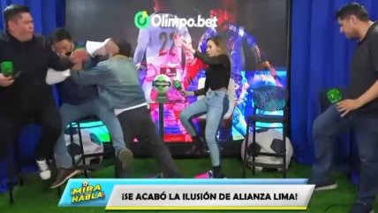   Eliminación de Alianza Lima provocó pelea en programa peruano 