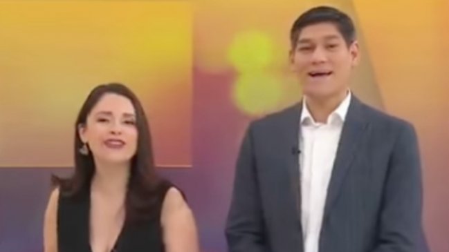 ¿Se desubicó? La inexplicable frase de Danny Linares en el noticiero matinal de TVN