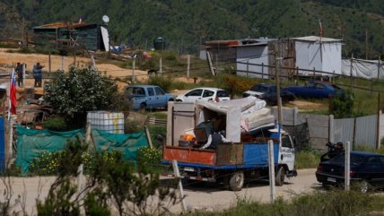   Todo listo para la demolición de la toma de Quilpué 