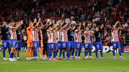   Atlético de Madrid celebró su primer triunfo en la Champions con goleada a Eintracht Frankfurt 