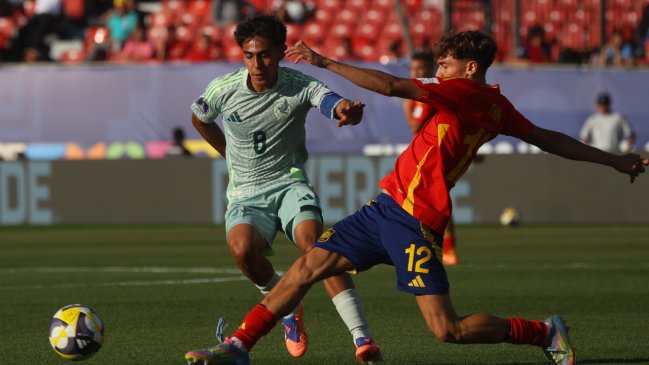 España y México protagonizaron intenso empate en el 