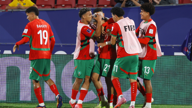 Marruecos sacó pasajes a octavos del Mundial sub 20 con esforzado triunfo ante Brasil