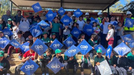   Más de 20 mil niños participaron de las actividades de la campaña Volantín Seguro 2025 de CGE 