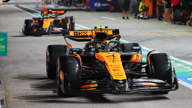 McLaren consolidó el bicampeonato de constructores en el GP de Singapur