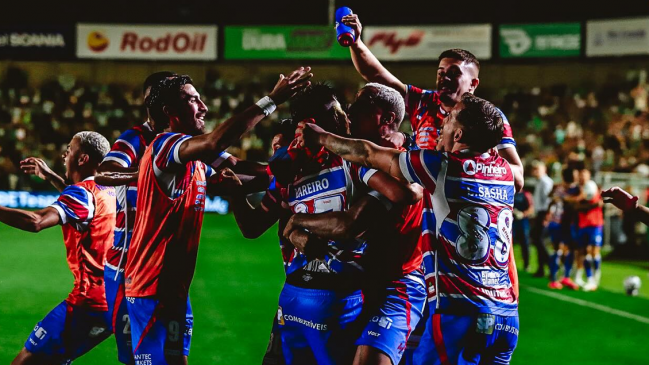 Benjamín Kuscevic fue titular en agónica remontada de Fortaleza ante Juventude