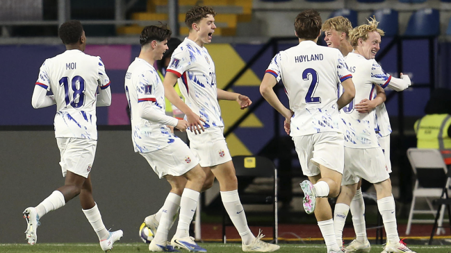 Noruega igualó con Arabia Saudita y confirmó su presencia en octavos del Mundial Sub 20