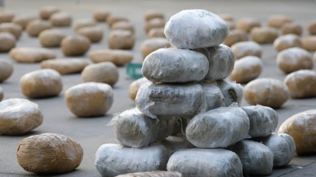 Panamá incauta 42 paquetes de droga provenientes de Chile