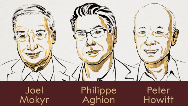 Nobel de Economía premió a investigadores del impulso de la innovación en el crecimiento