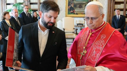   Tras reunión con León XIV, Boric reconoció rol de Trump por tregua en Gaza 