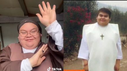   Monja viral de TikTok resultó ser un antiguo estafador de Copiapó 