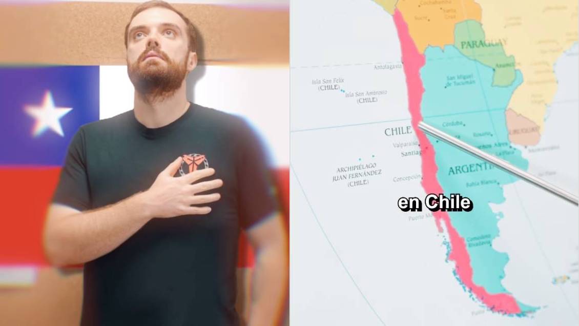 Ibai Llanos sorprende con su visita a Chile