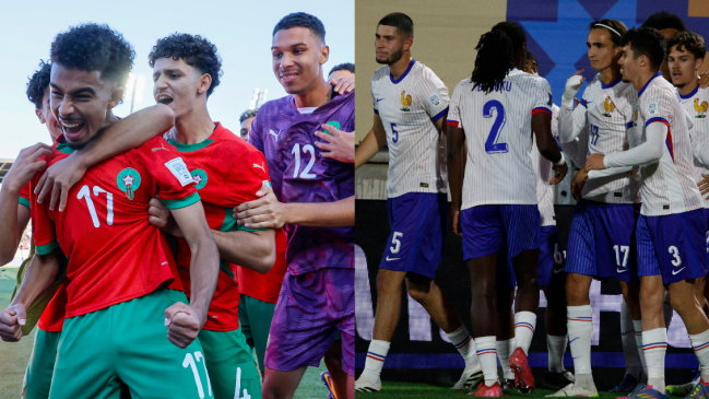 Marruecos y Francia disputan el ansiado pase a la final del Mundial Sub 20 en Playa Ancha