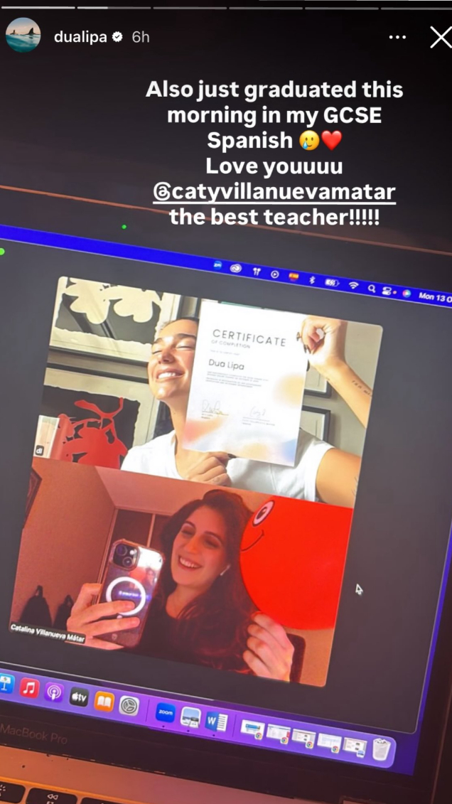 Historia de @dualipa