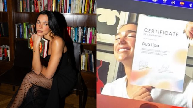 Dua Lipa obtiene certificado oficial de español y se prepara para Latinoamérica