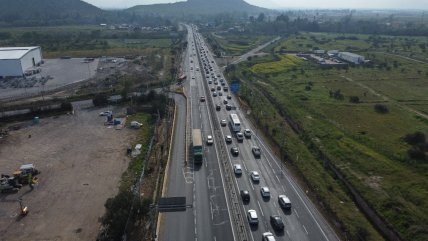   MOP habilitó gran parte del nuevo enlace entre Américo Vespucio y la Ruta 68 