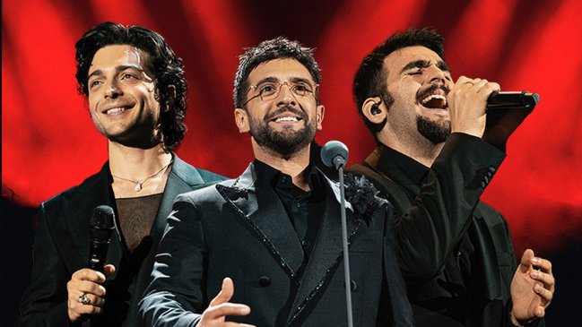 Il Volo agotó show en Santiago y anuncia nueva visita para 2026