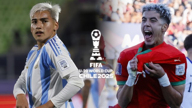 Argentina y Marruecos buscarán hacer historia en inédita final del Mundial Sub 20 en Chile