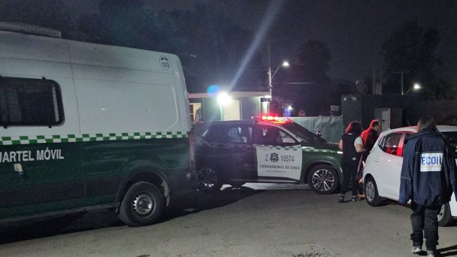 Sujeto murió tras ser baleado en la calle en Quilicura