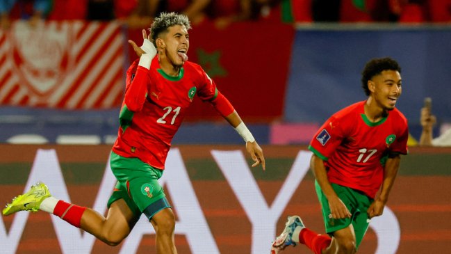 [VIDEO] Yassir Zabiri anotó un golazo de tiro libre para Marruecos ante Argentina en la final
