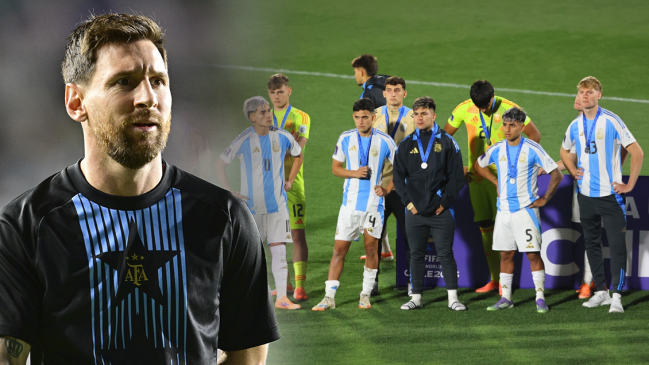 Lionel Messi envió mensaje de apoyo a Argentina tras perder la final del Mundial sub 20