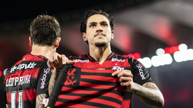 Pedro sufrió una fractura y es duda para la semifinal de vuelta entre Flamengo y Racing por Libertadores