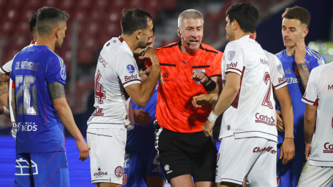 Capitán de Lanús lanzó dura acusación tras empate con la U: El árbitro me dijo que iba cobrar penal