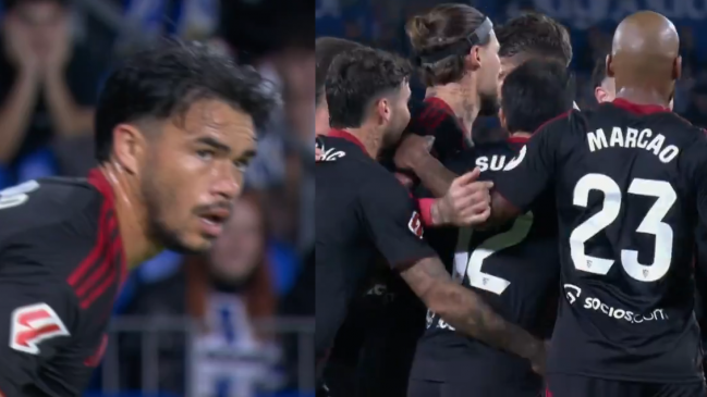 La brillante asistencia de Gabriel Suazo en la visita de Sevilla a Real Sociedad