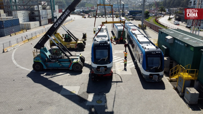 Trenes chinos con tecnología de punta transformarán los viajes entre Limache y Valparaíso
