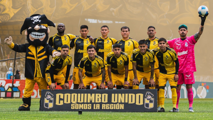   La formación de Coquimbo Unido que tiene la posibilidad de campeonar frente a O'Higgins 
