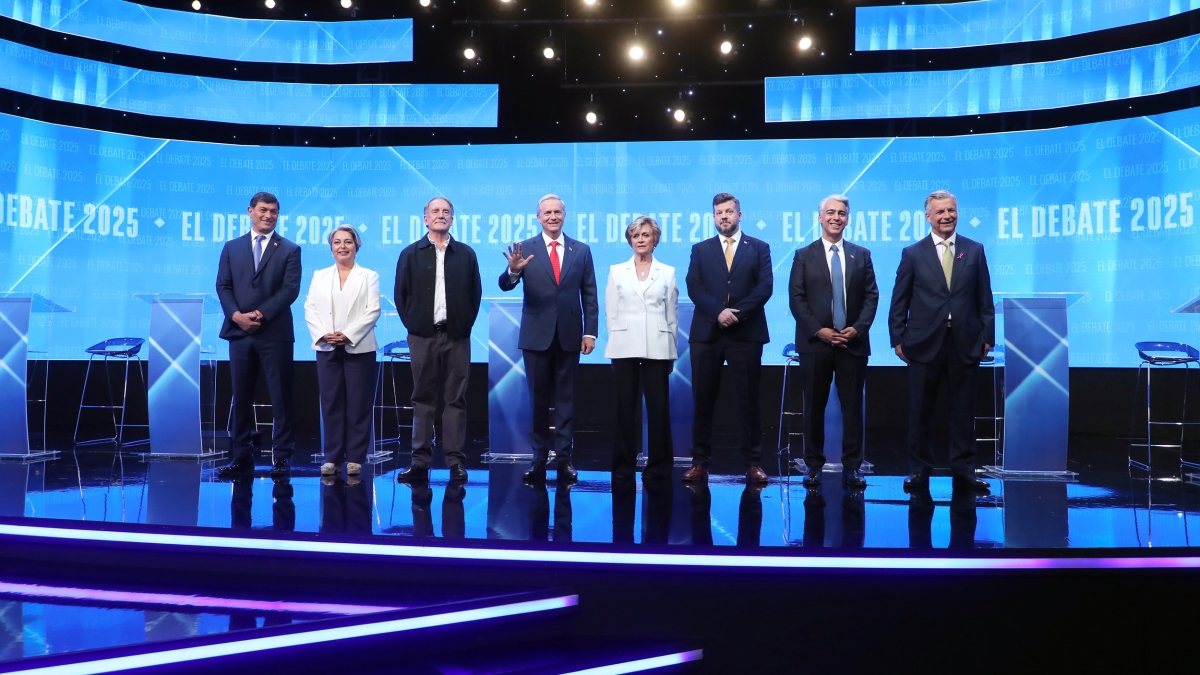 Candidatos llegaron a Canal 13 para el segundo debate presidencial