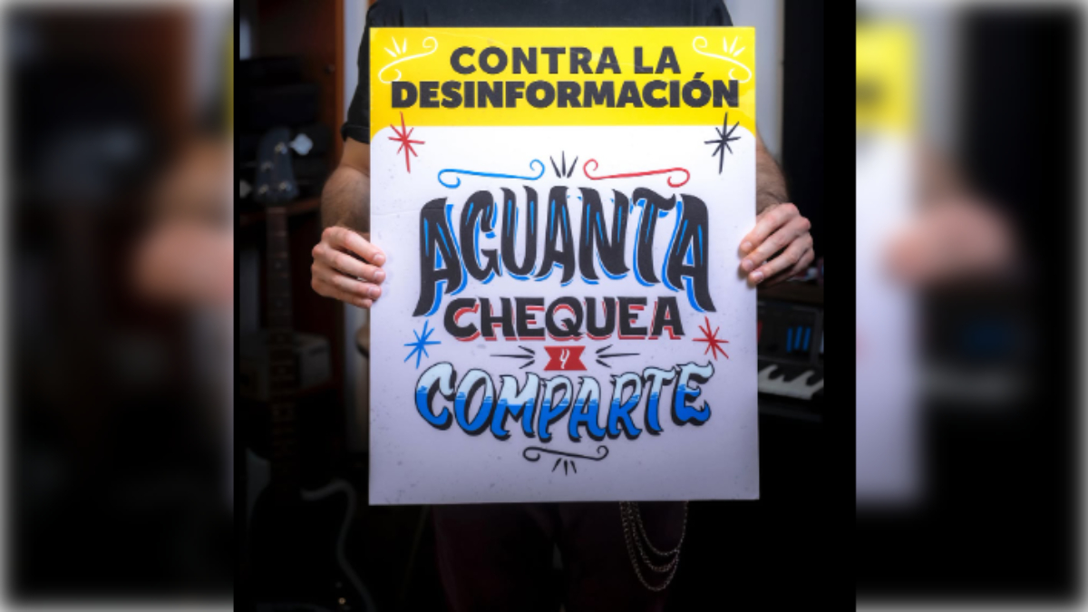 "Aguanta, Chequea y Comparte": La estrategia del Gobierno para combatir la desinformación electoral