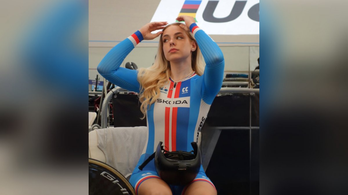 [Fotos] Sara Peterkova, la ciclista checa que acaparó las miradas en el ...