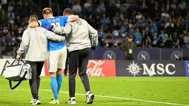 De Bruyne pasará por quirófano y estará más de tres meses fuera de las canchas