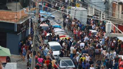   Suben a 132 los muertos en la operación policial más letal de la historia de Río 