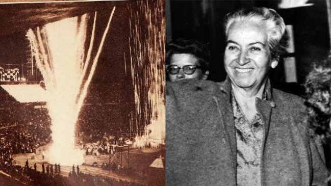 A 74 años del masivo homenaje de Universidad de Chile a Gabriela Mistral en el Estadio Nacional