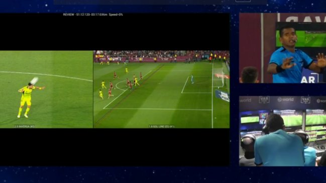 [VIDEO] La U lamentó gol anulado de Felipe Salomoni ante Lanús tras revisión del VAR
