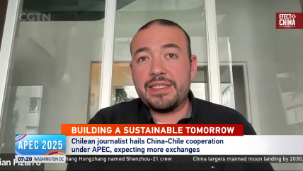   Director de Efecto China destaca en CGTN el liderazgo de Chile en APEC 2025 