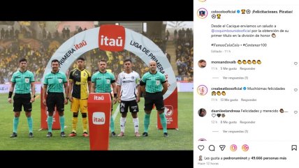  Con Colo Colo y la UC: Clubes chilenos saludaron el inédito título de Coquimbo Unido 
