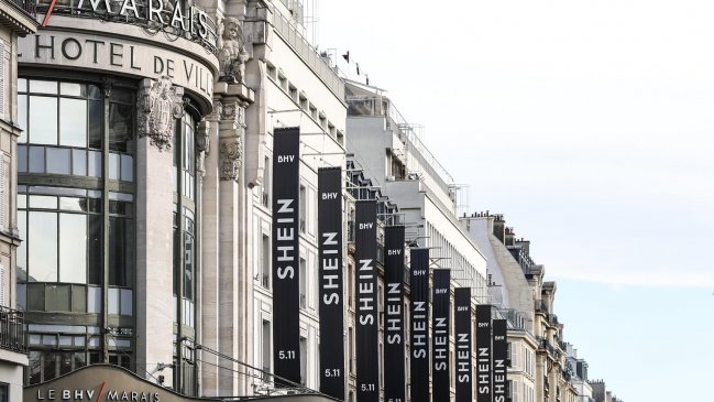 Francia inició suspensión temporal de Shein coincidiendo con apertura de primera tienda