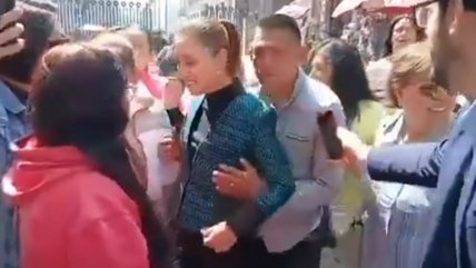  [Video] Presidenta de México sufrió agresión sexual en la vía pública  